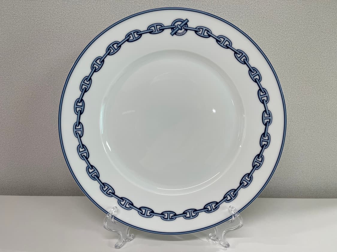 에르메스 샹달 블루 플레이트 1P HERMES 상품이미지2