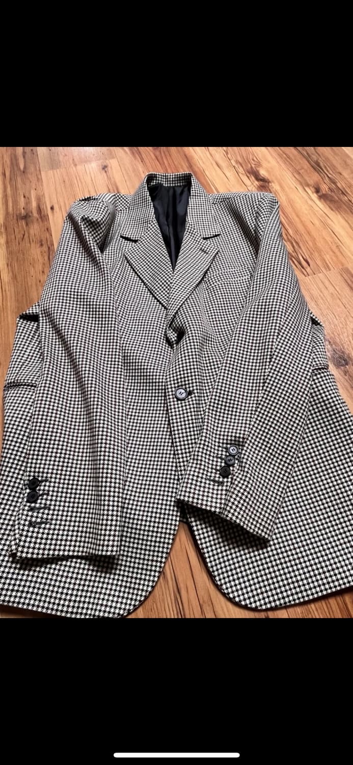 체크 자켓 상품이미지1