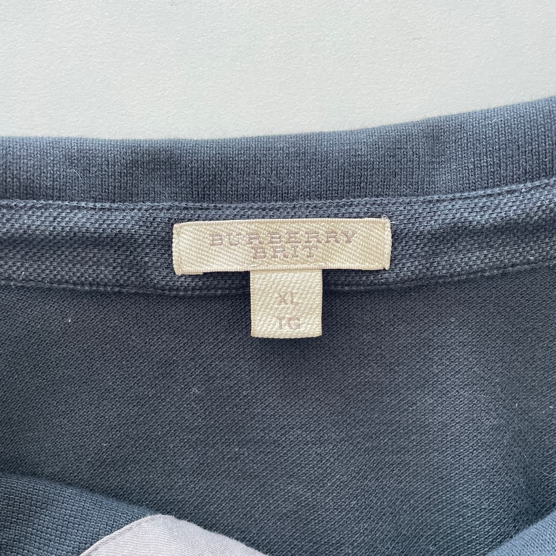 버버리 브릿 블랙 PK 반팔 티셔츠 상품이미지7