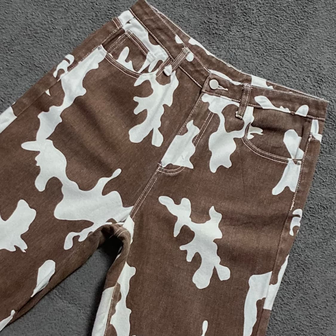 쉬인 카모플라주 코튼팬츠 SIZE M  상품이미지3