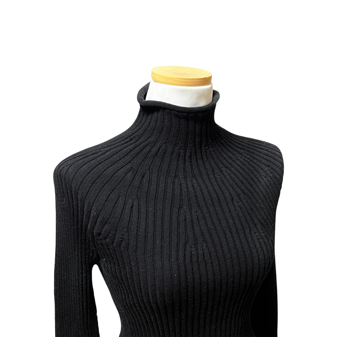 [Vintage] Ribbed Turtleneck Wool Knit 상품이미지3