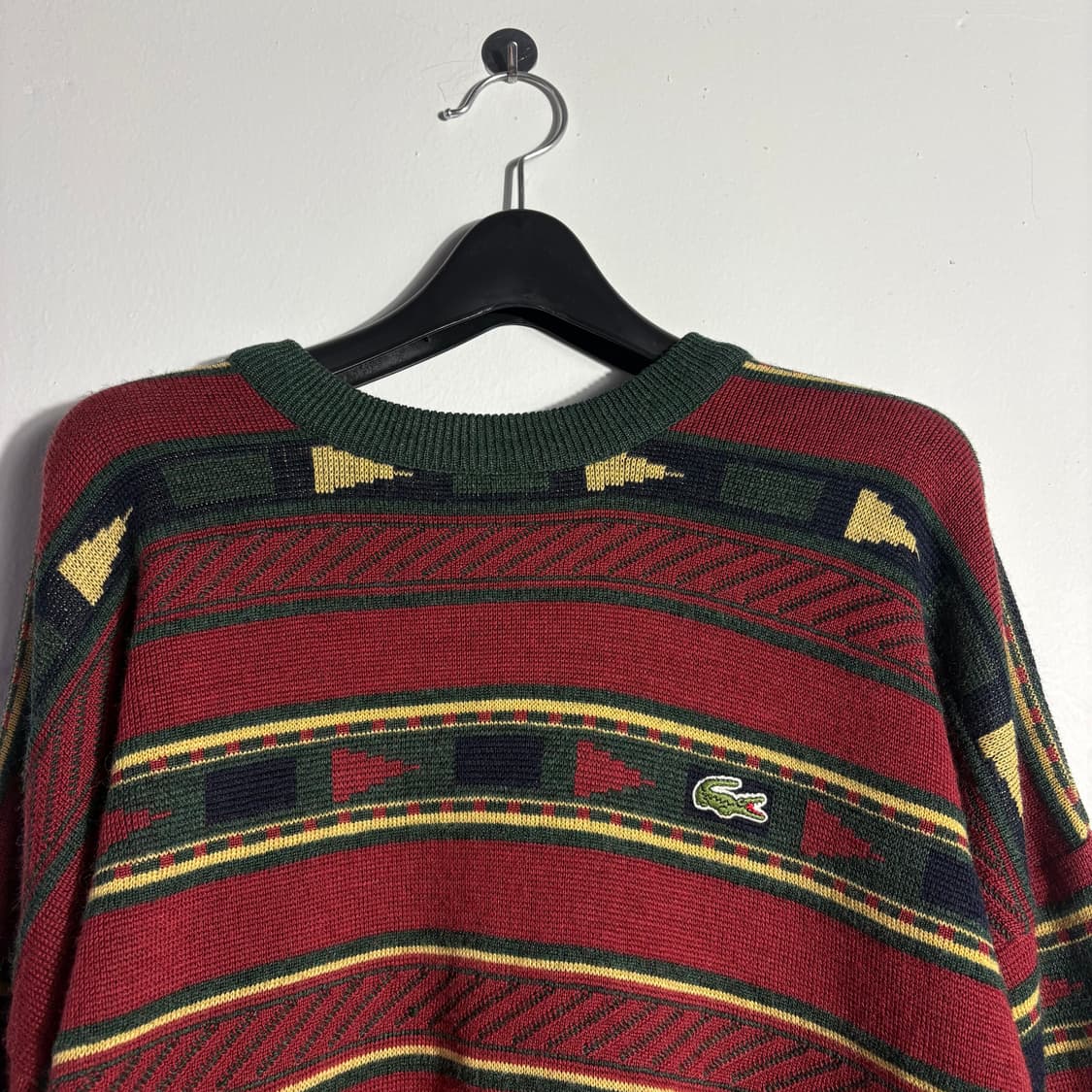 라코스테 레드 패턴 니트 (무료배송) 상품이미지2