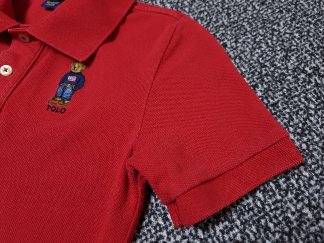 [무료배송][130]폴로 키즈 베어 피케 반팔티 카라티 상품이미지7