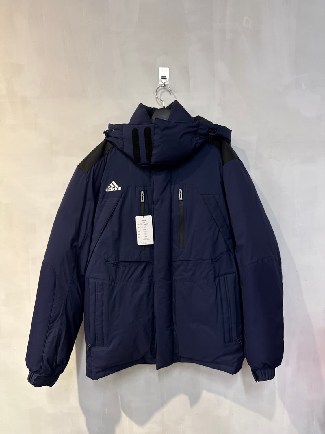 아디다스 네이비 패딩 상품이미지1