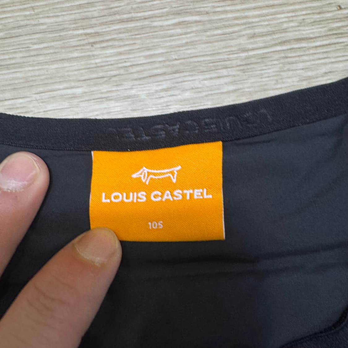 루이까스텔 골프웨어 로고프린팅 경량패딩 XL/105 상품이미지5