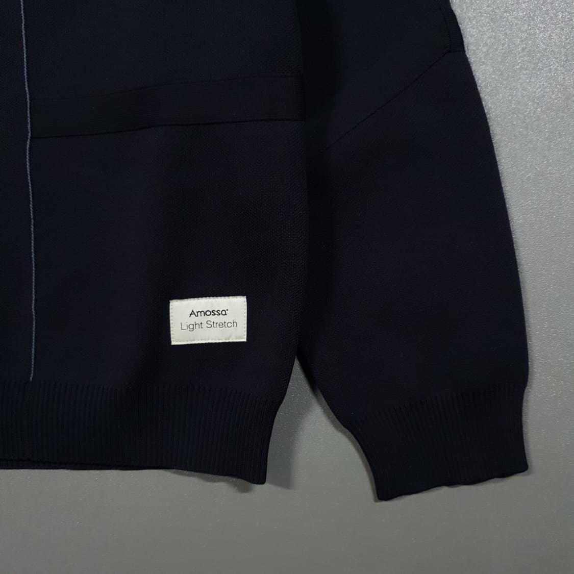 XL (105) 데상트 신형 20ss 듀얼리스 아모사 니트 스웨터 블랙 상품이미지7