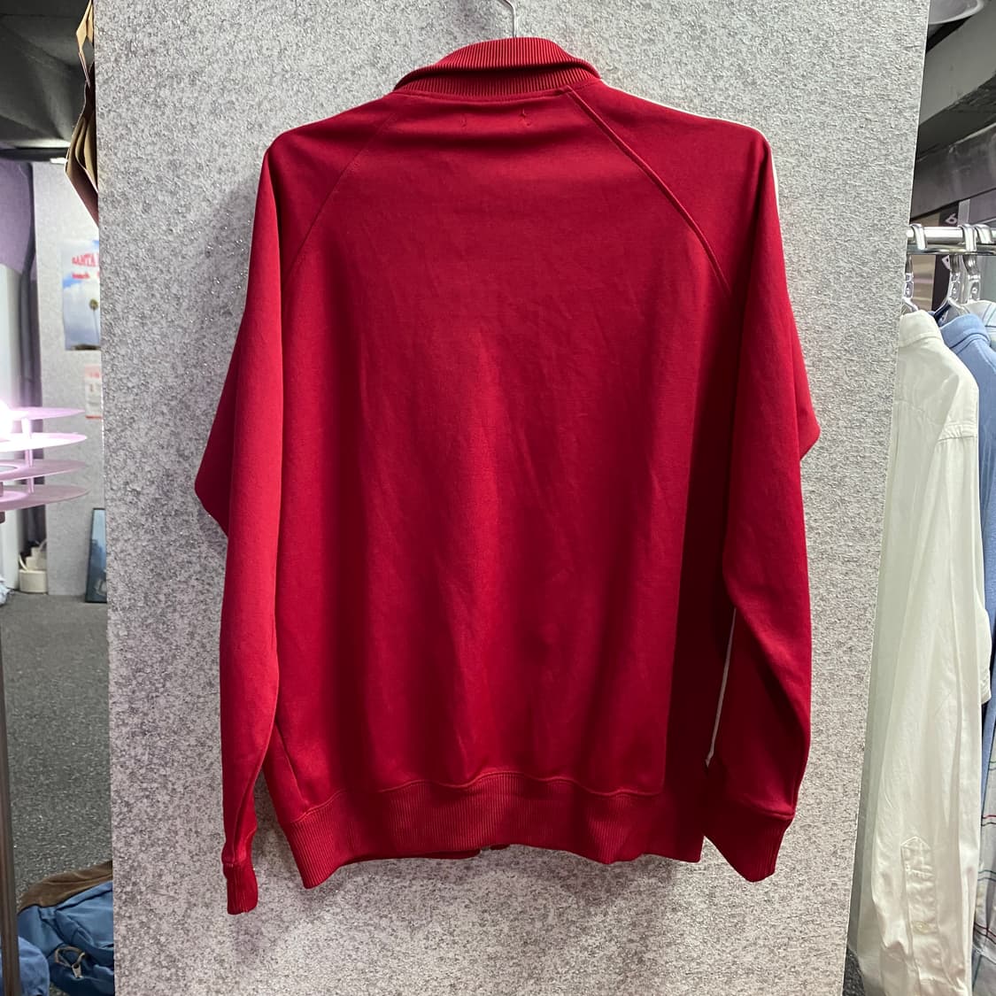 프레드페리 스몰로고 버건디 트랙탑 져지 B4597 상품이미지4