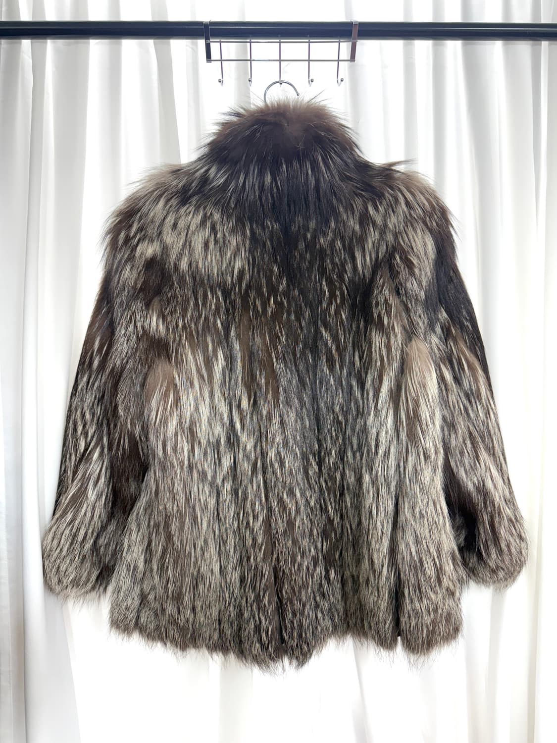 Silver fox fur jacket 상품이미지3