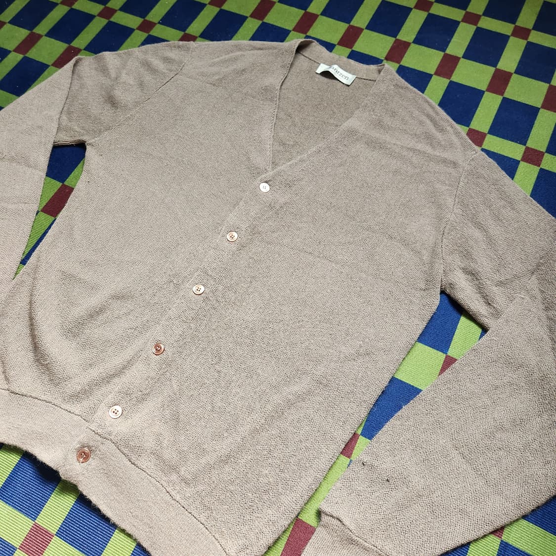 80s Jantzen 오올론 아크릴 가디건 상품이미지2