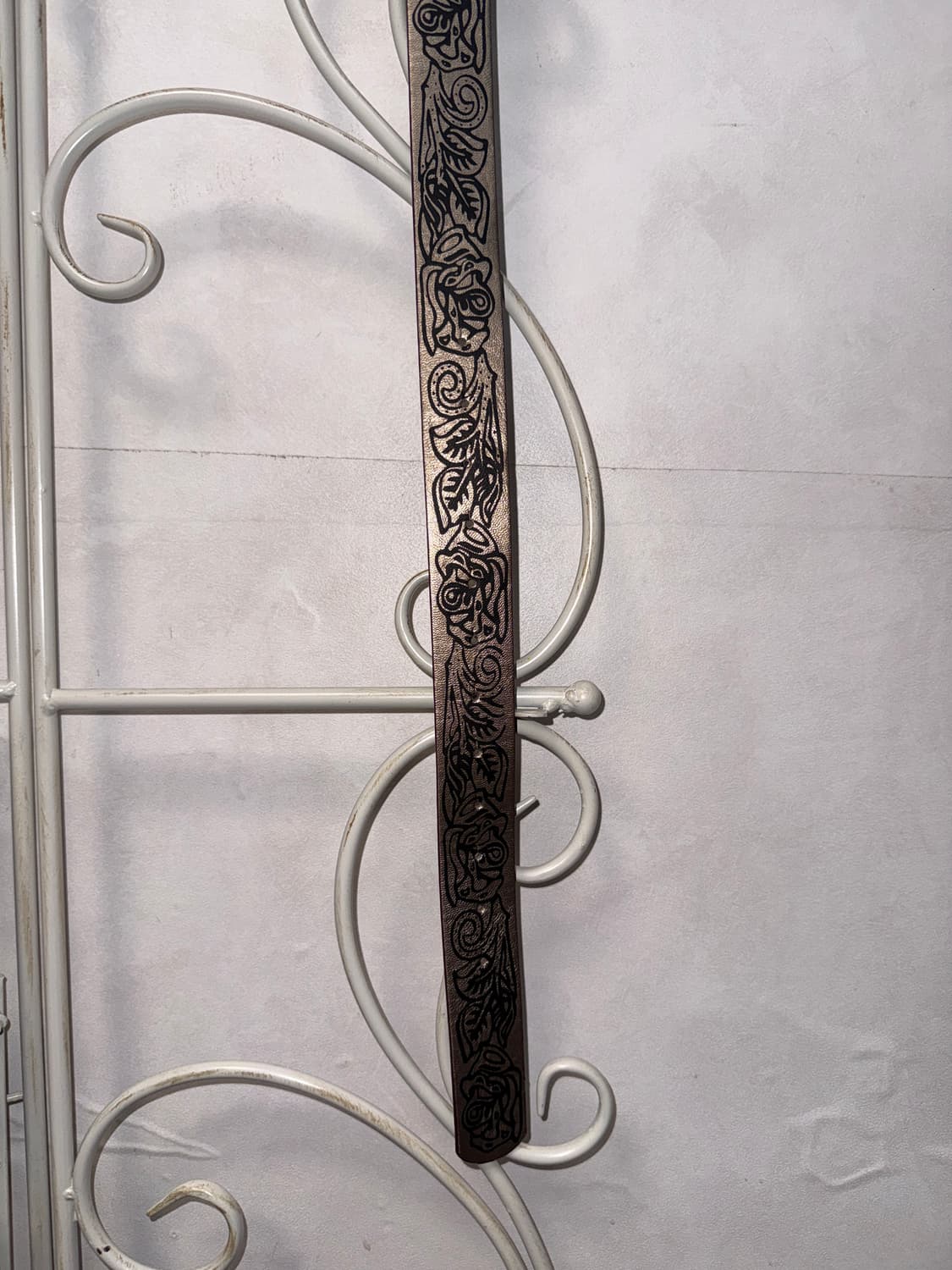 Metal flower graphic oriental buckle 벨트 상품이미지6