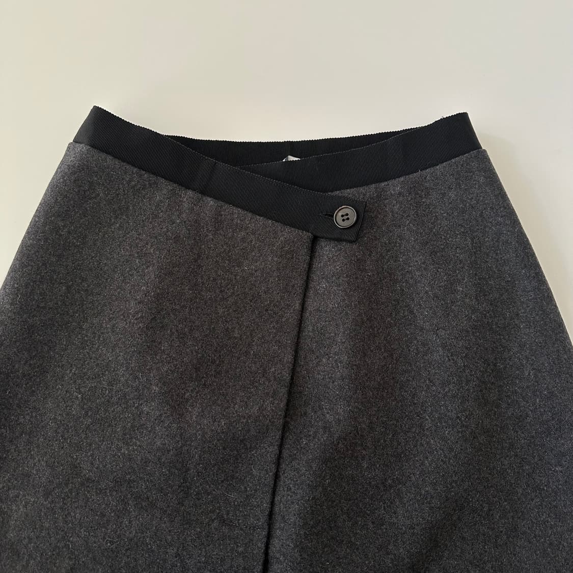 질샌더 jil sander navy 캐시미어 혼방 스커트 상품이미지2