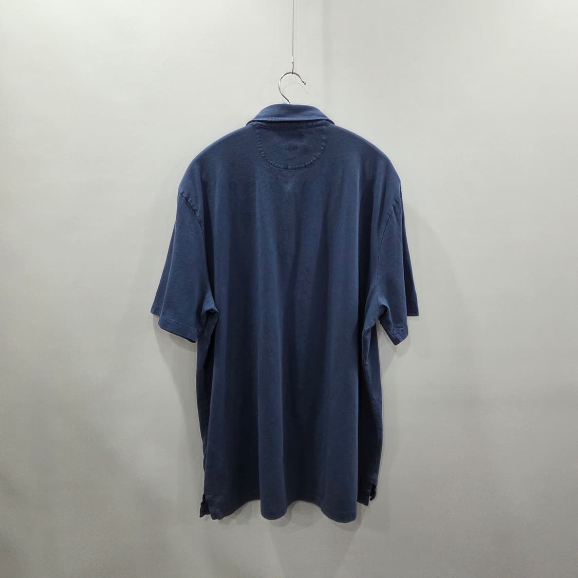 폴로랄프로렌 코튼 카라 반팔티 빈티지블루 L  상품이미지5