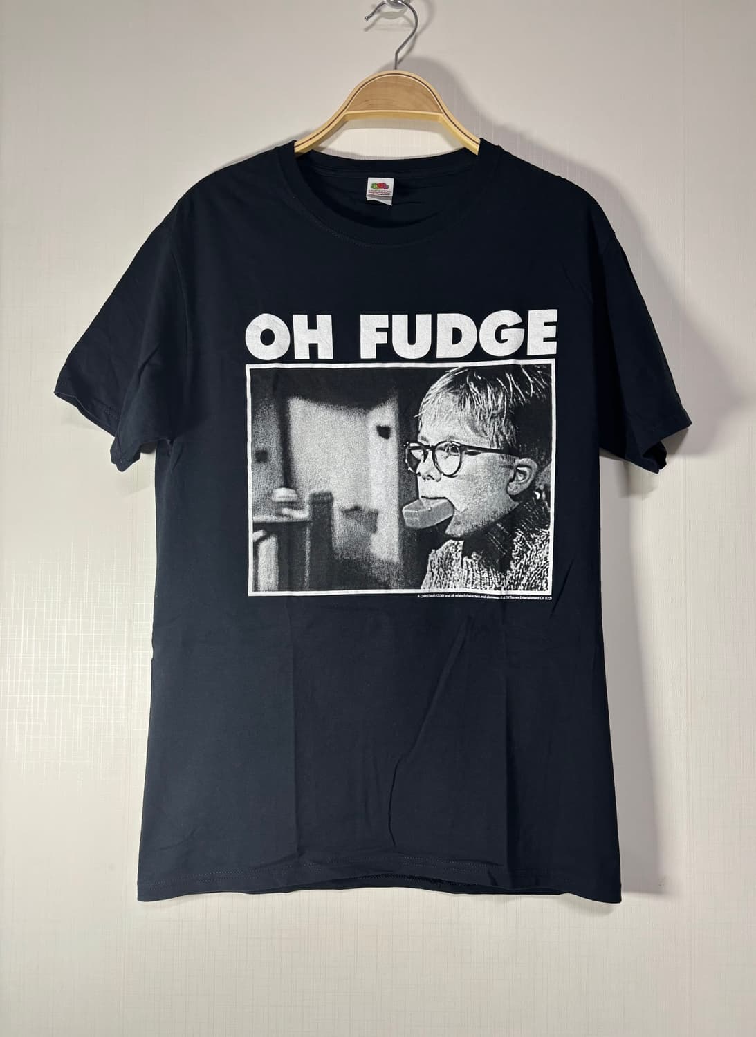 (S) 90s 크리스마스 스토리 Oh Fudge 빈티지 무비 티셔츠 상품이미지3