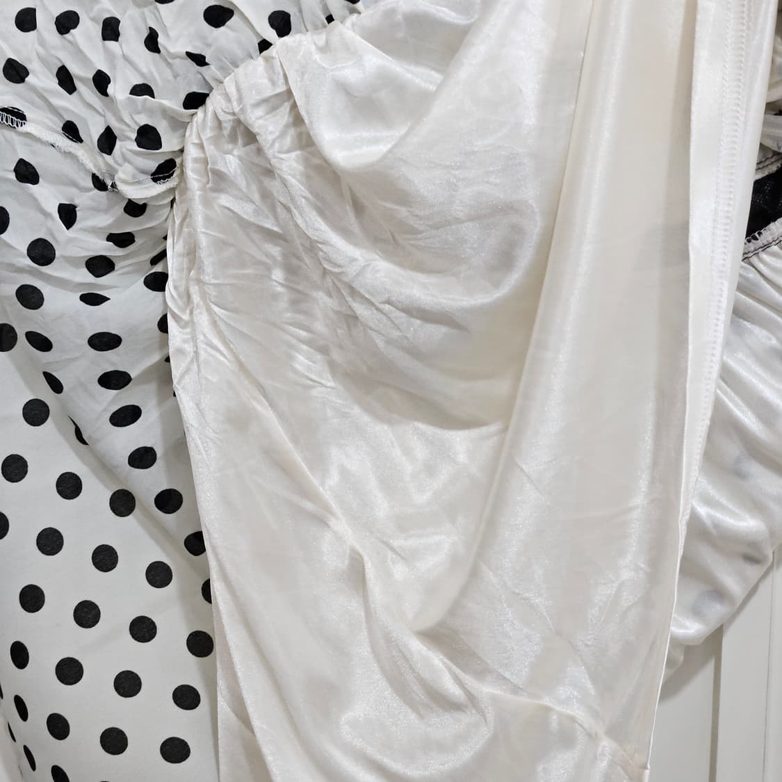 도트 빅카라 원피스 상품이미지6