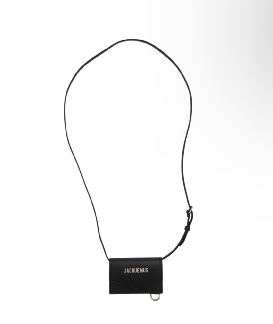 자크뮈스 르 포르테 아주르 엔벨로프 넥 파우치 블랙 상품이미지1