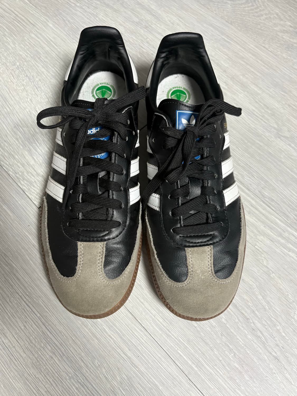 아디다스 삼바 비건 블랙 화이트 265 상품이미지6