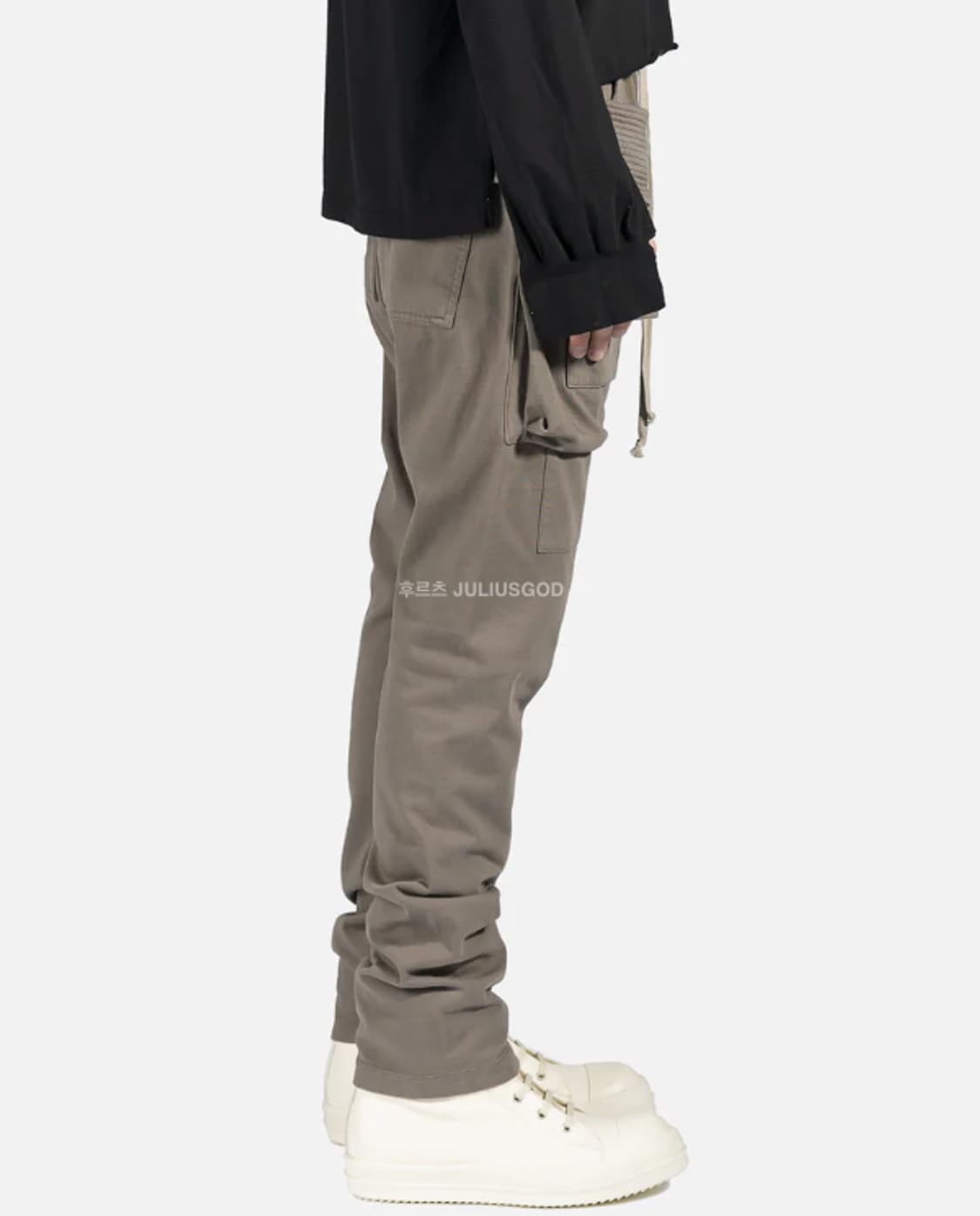 [32/새제품] RICK OWENS 릭오웬스 태권도 크리치 카고 바지 상품이미지8