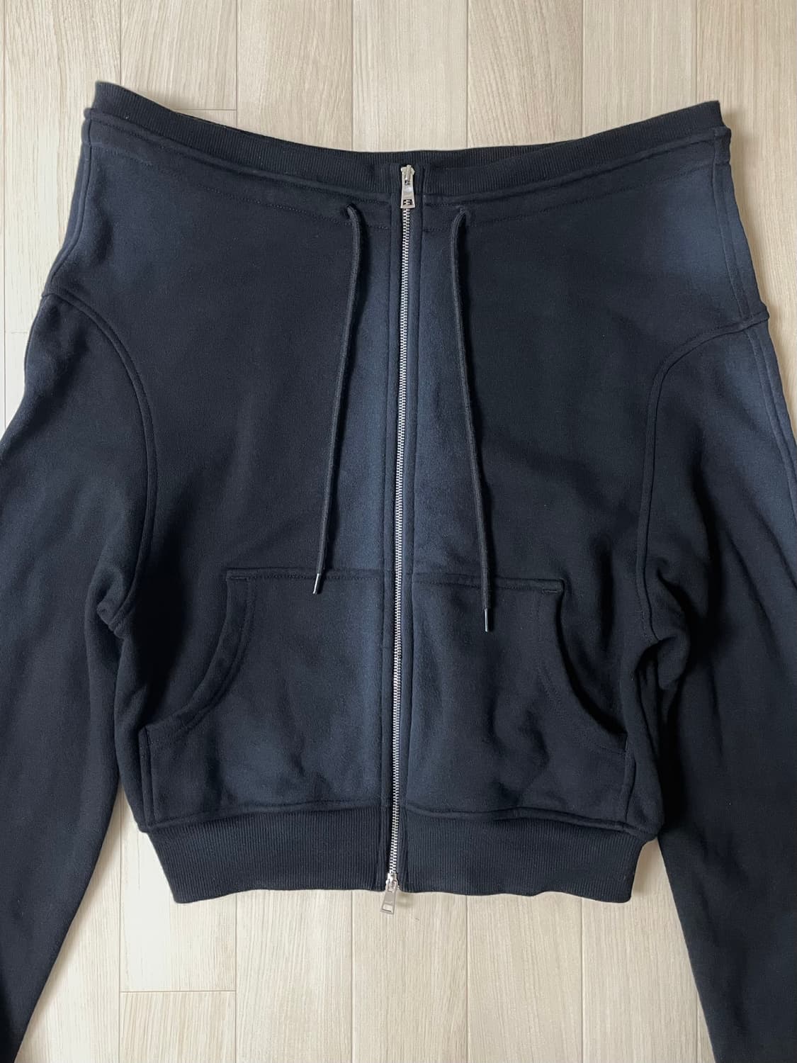 LCDC 워시드 집업 블랙 상품이미지6