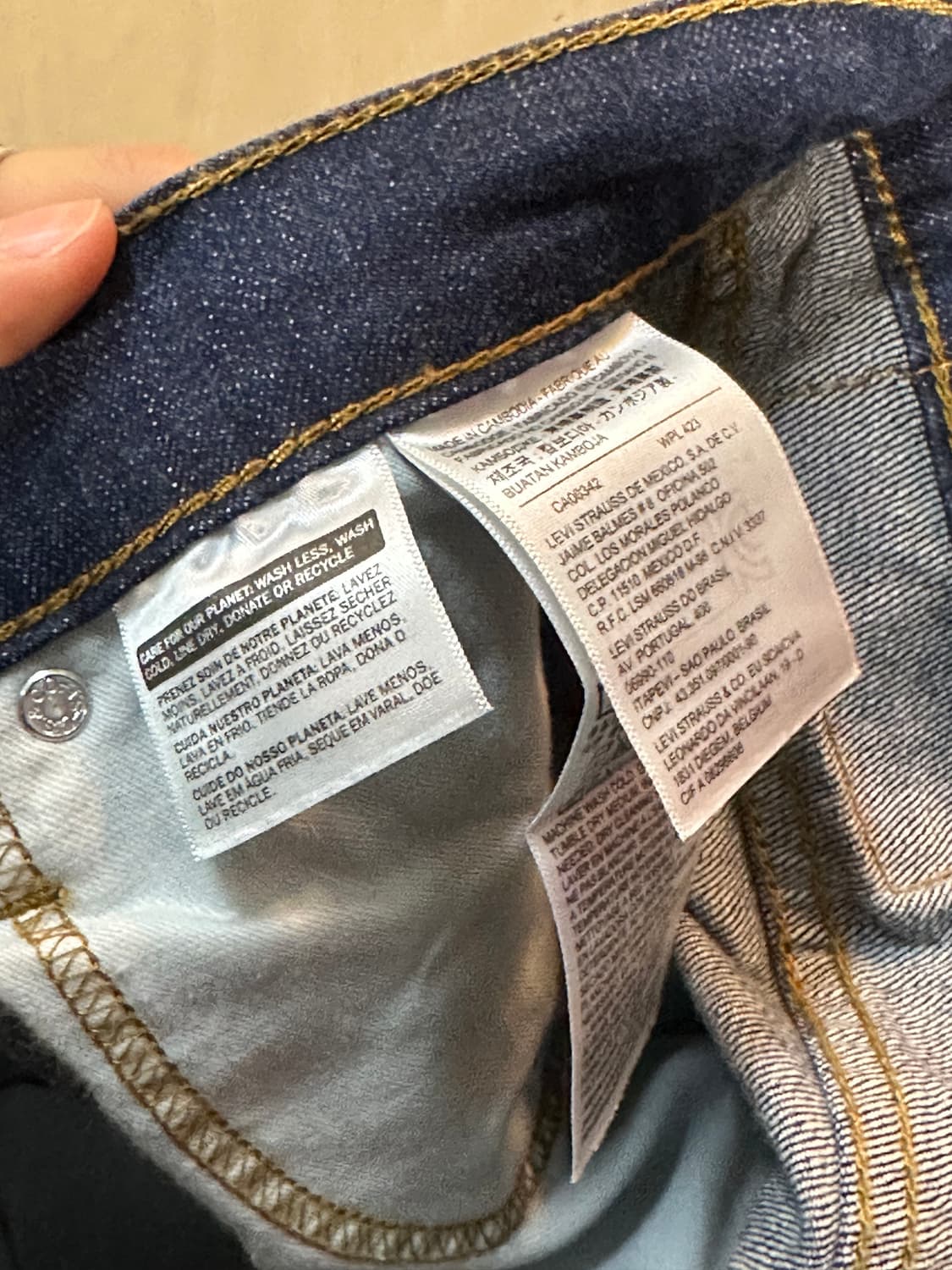 리바이스 527 부츠 데님 처분  상품이미지5