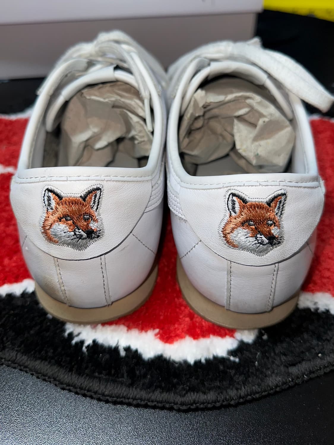 푸마 X 메종 키츠네 로마 화이트 280 상품이미지4