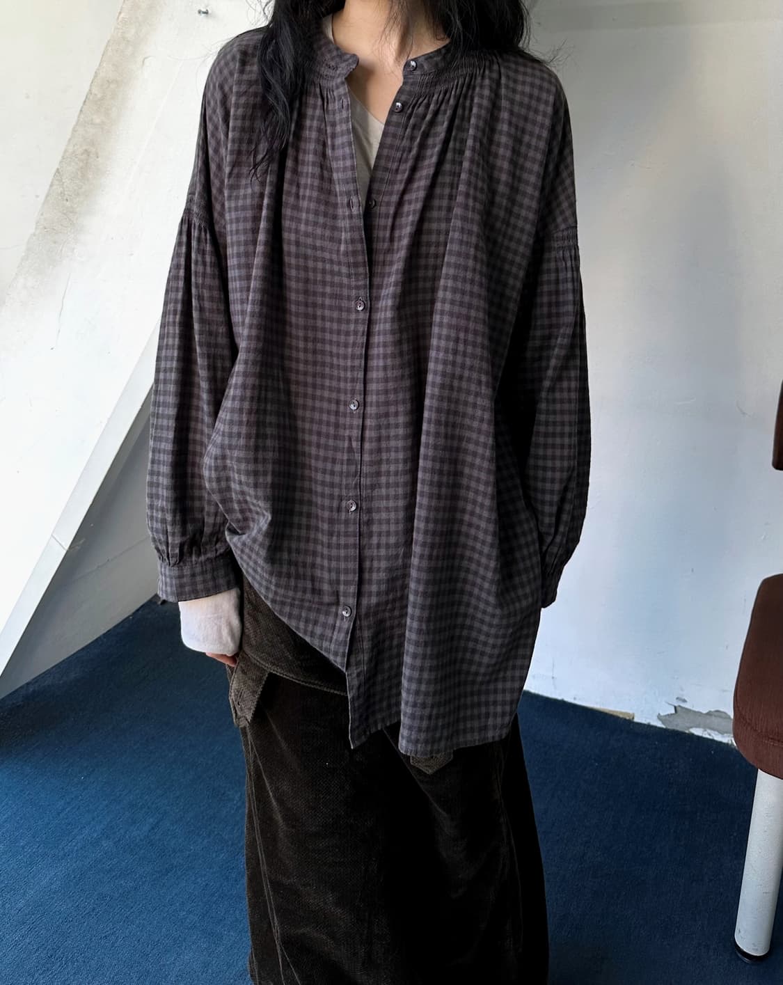 Wide silhouette High gauge cotton tunic  상품이미지9