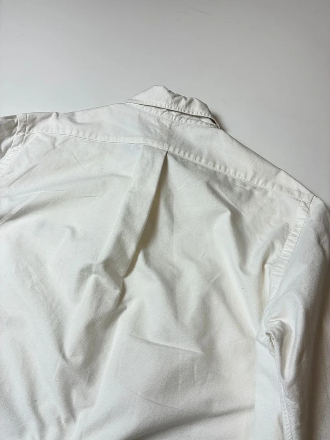 폴로 랄프로렌 옥스포드 자수 로고 화이트 셔츠 PN8089 상품이미지6