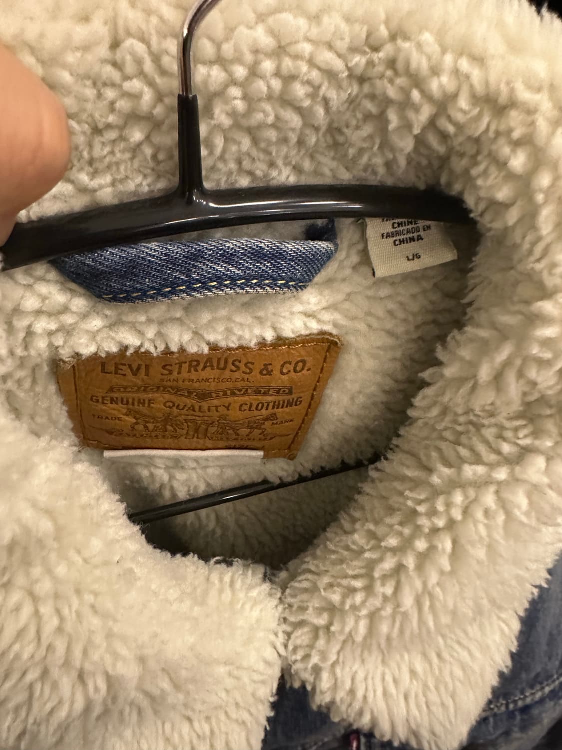 L)리바이스 쉐르파 트러커 자켓 상품이미지4