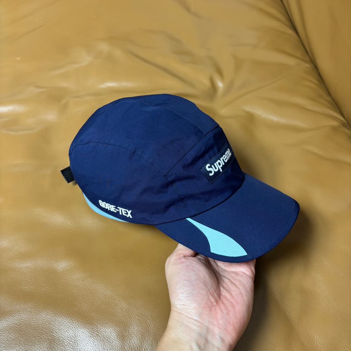 Supreme 슈프림 고어텍스 네이비 캠프캡 모자 Goretex Navy 상품이미지3