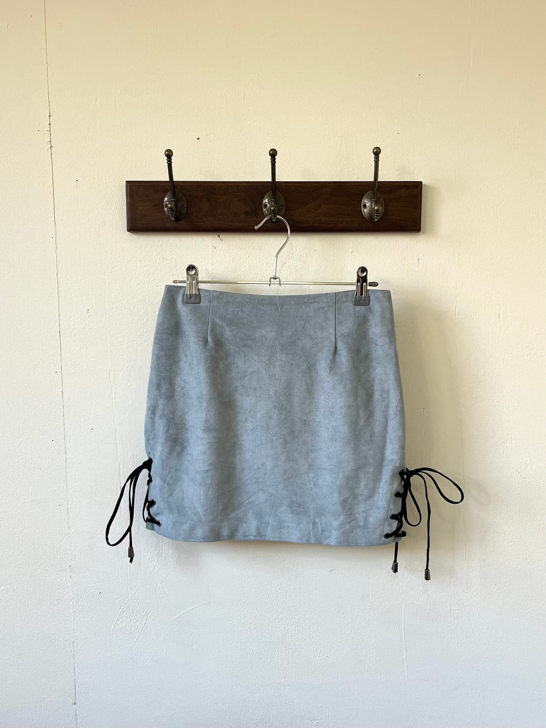 Andy 벨벳 로브 스커트 상품이미지1