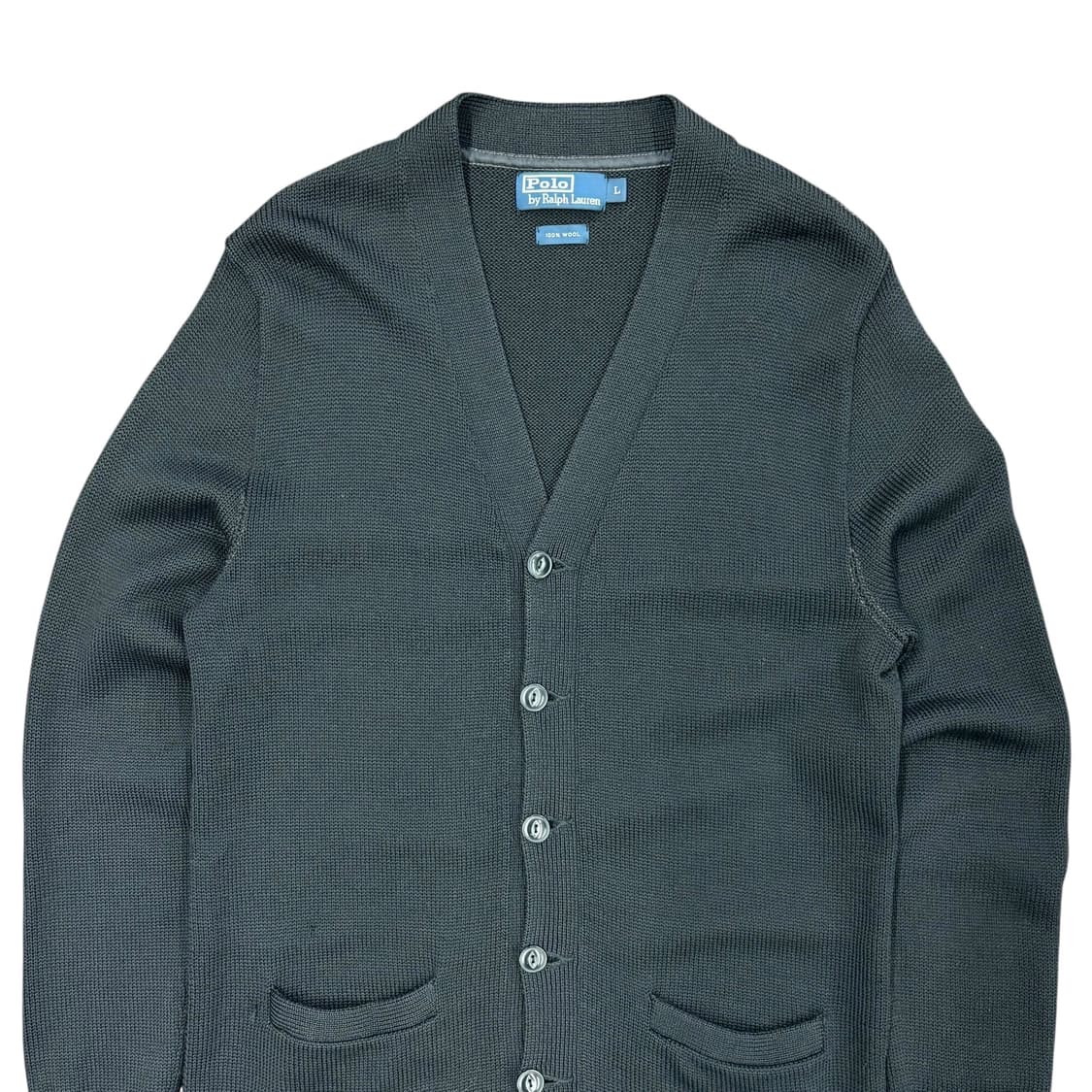 (L) 폴로 랄프로렌 블랙 논포니 울 가디건 상품이미지2