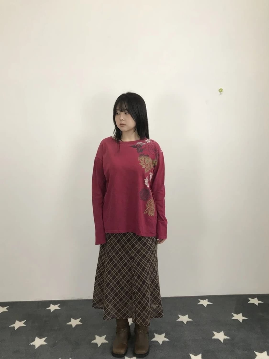 00’s BULLET NOISE Floral Print Long Slee 상품이미지1