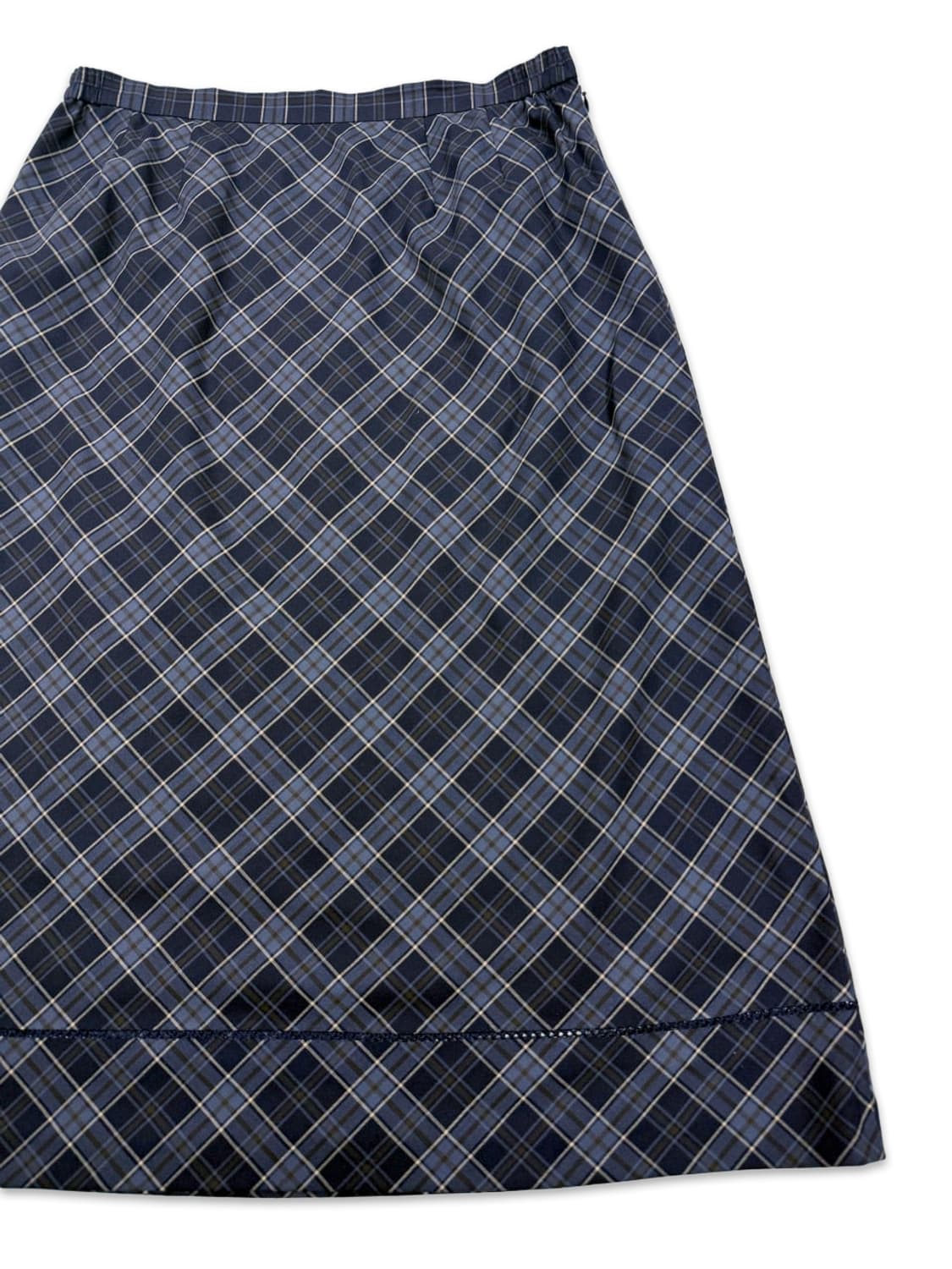 빈티지 DAKS 체크 롱 스커트 상품이미지2