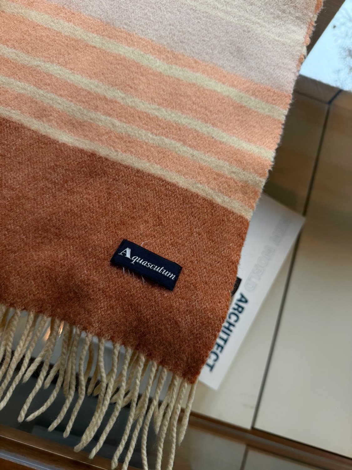 아쿠아스큐텀 램스울 머플러 상품이미지3