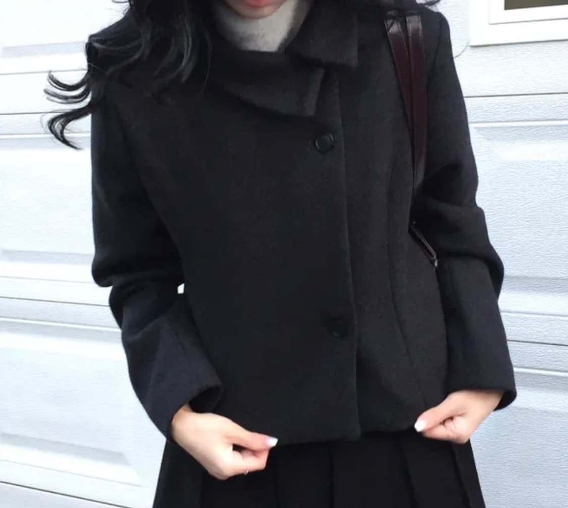 WOOL SHORT COAT 제인 울 숏 코트 상품이미지1