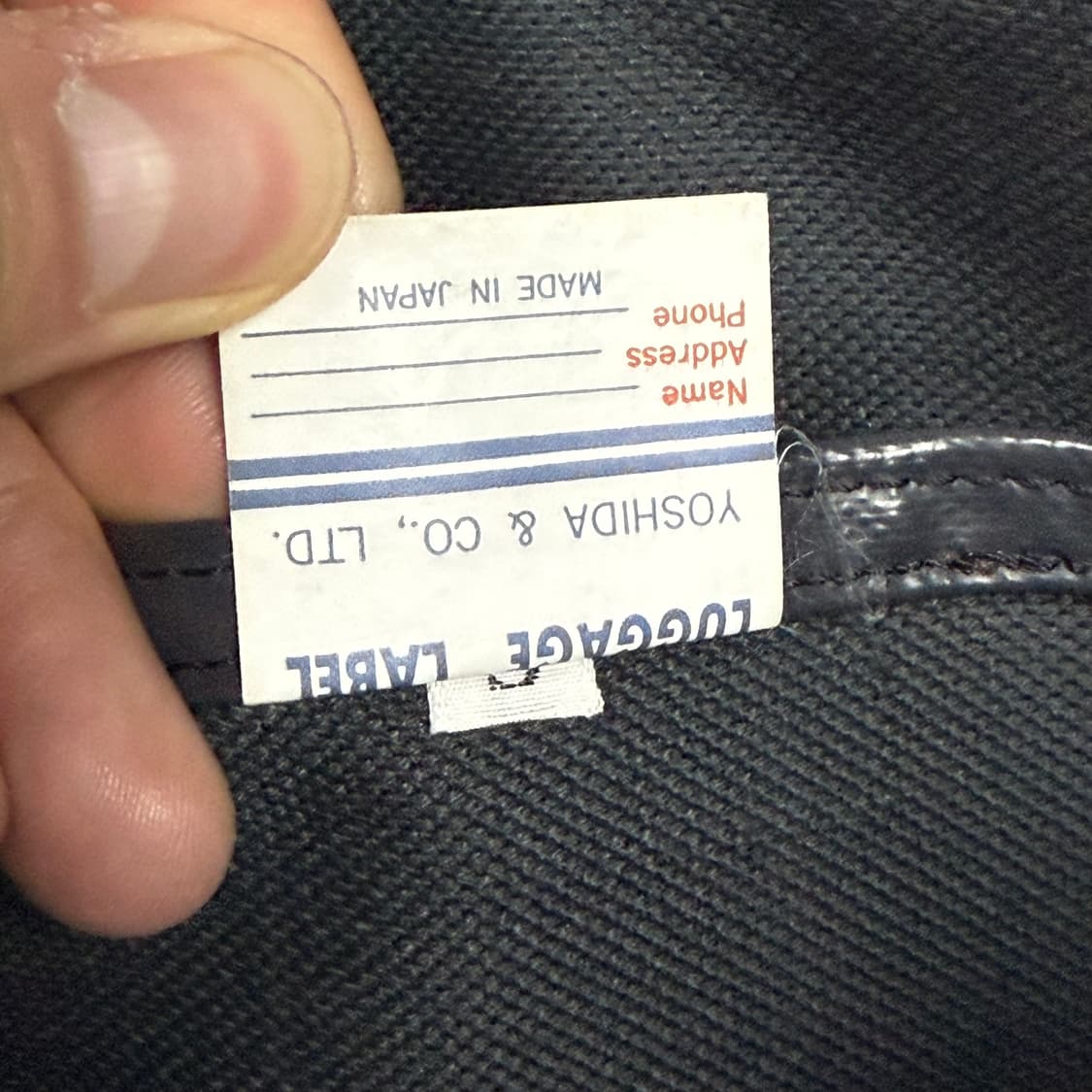 요시다포터 러기지라벨 라이너 숄더백 블랙 상품이미지9