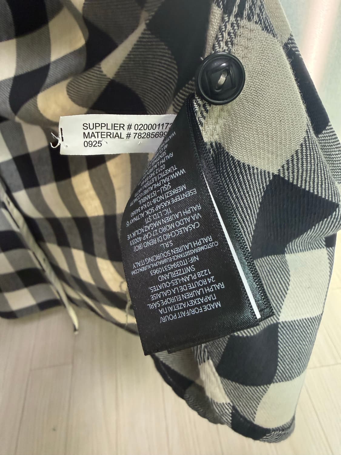 더블알엘버팔로워크셔츠 상품이미지4