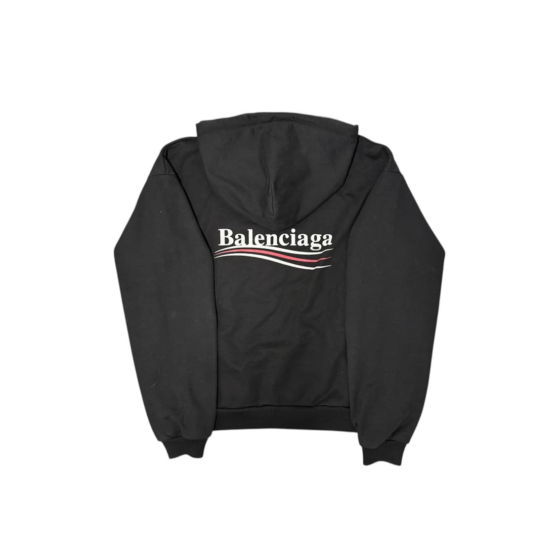 [s size] 발렌시아가 웨이브 후드티 상품이미지1