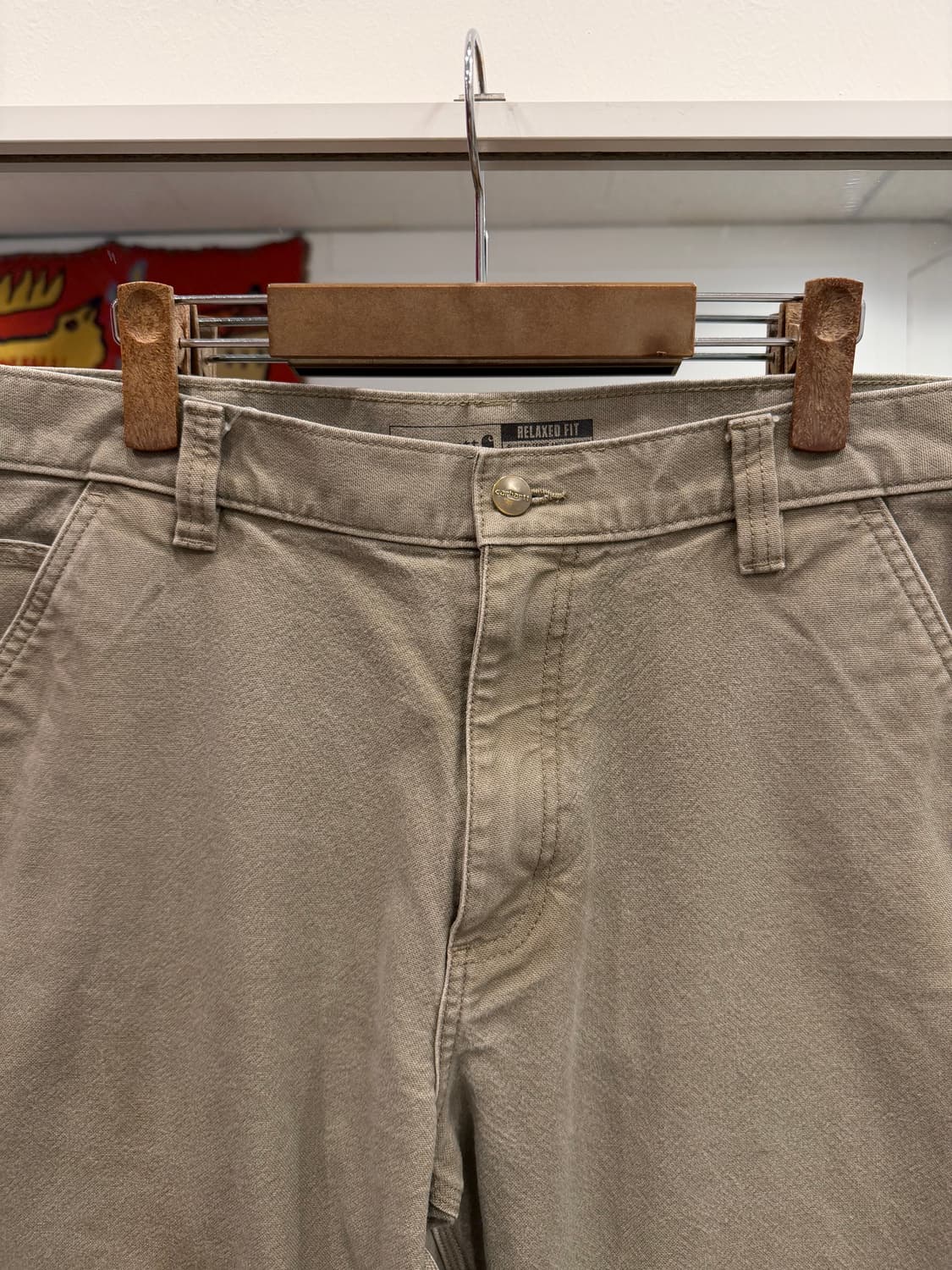 Carhartt 칼하트 덕 캔버스 싱글니 카펜터 워크 팬츠 (36) 상품이미지3