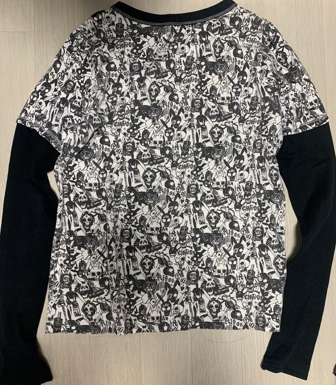 아케호무 빈티지 펑크 티셔츠 상품이미지2