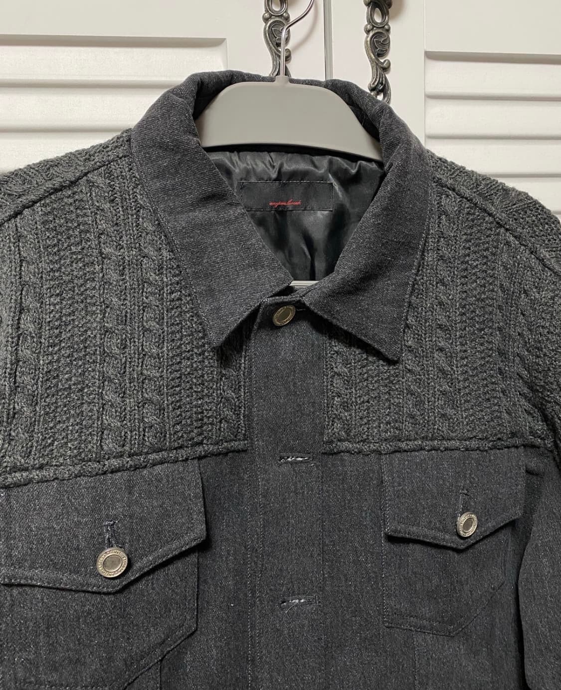 M 애니타임로릭 믹스 자켓 차콜컬러 상품이미지5