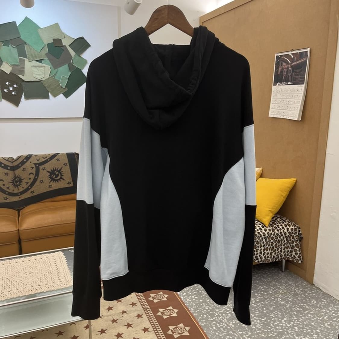 트래블 워크샵 유니폼 콤비네이션 키치 펑크 후드티 L C10230 상품이미지4