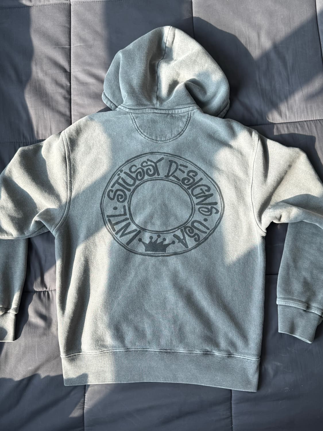 M) 스투시 부아나 피그먼트 후드집업 상품이미지4