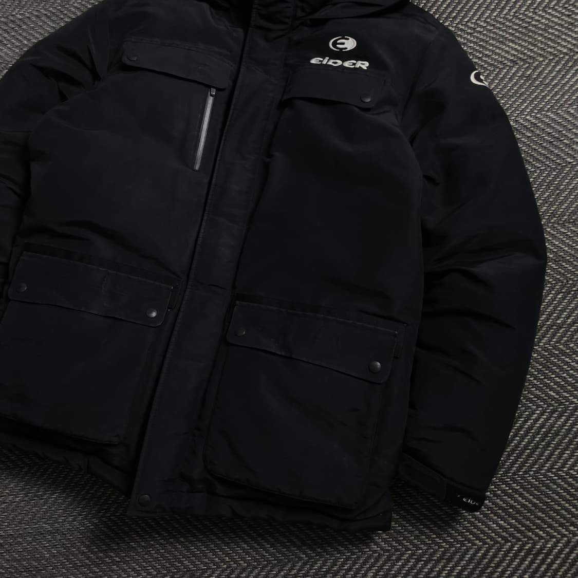 아이더 카라스 2a 덕 다운 패딩 점퍼 블랙o 4567 상품이미지2