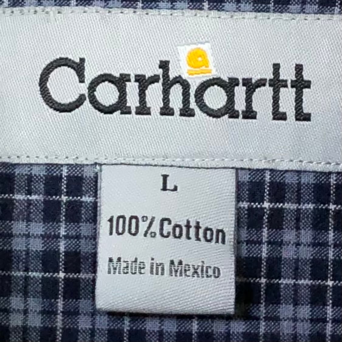 L 칼하트 체크 워크 셔츠 상품이미지3
