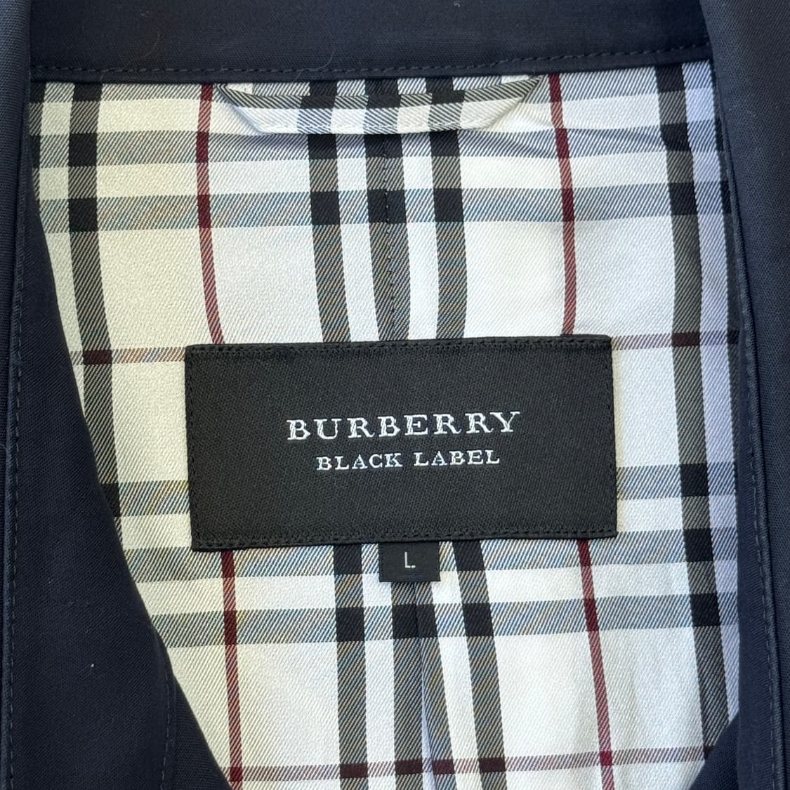 버버리 블랙라벨 은장 리얼버튼 자켓 L(95) 상품이미지7