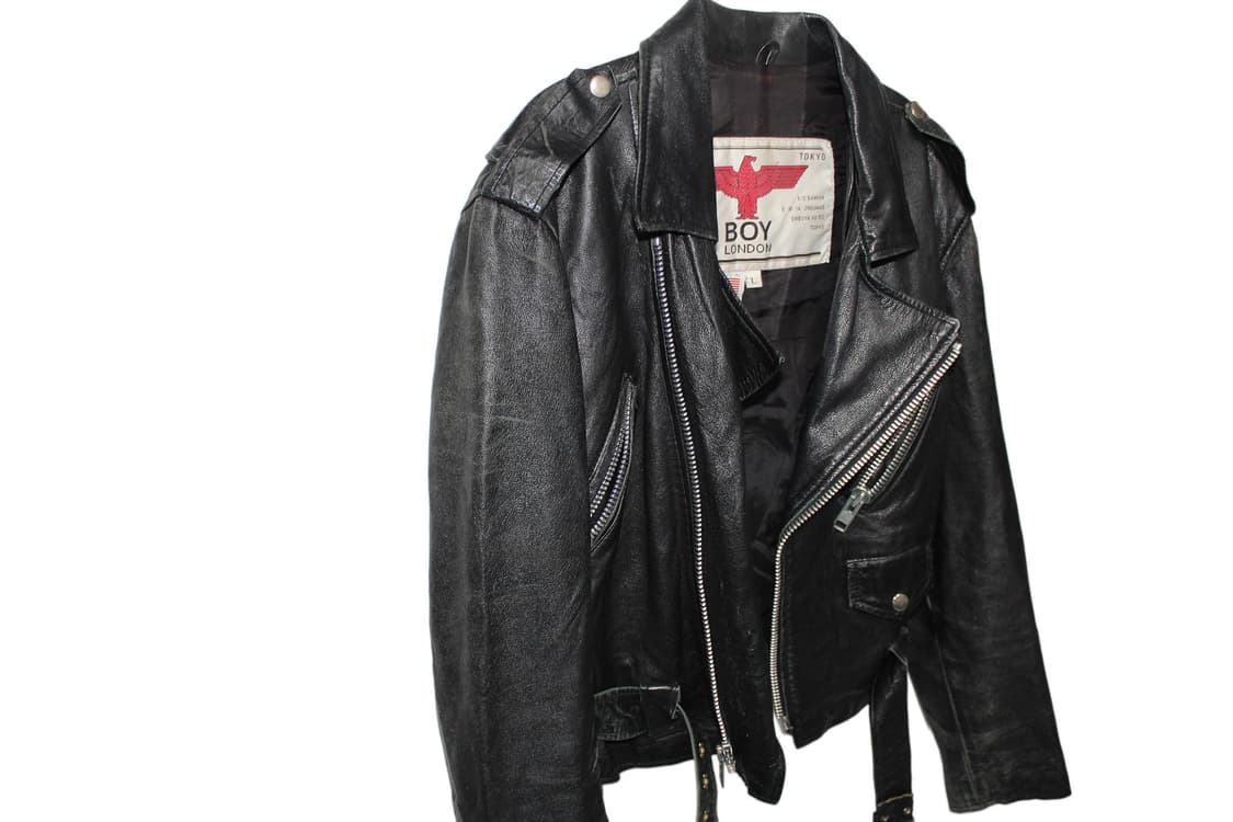 1980s BOY LONDON 보이런던 레더 바이커 자켓  상품이미지6