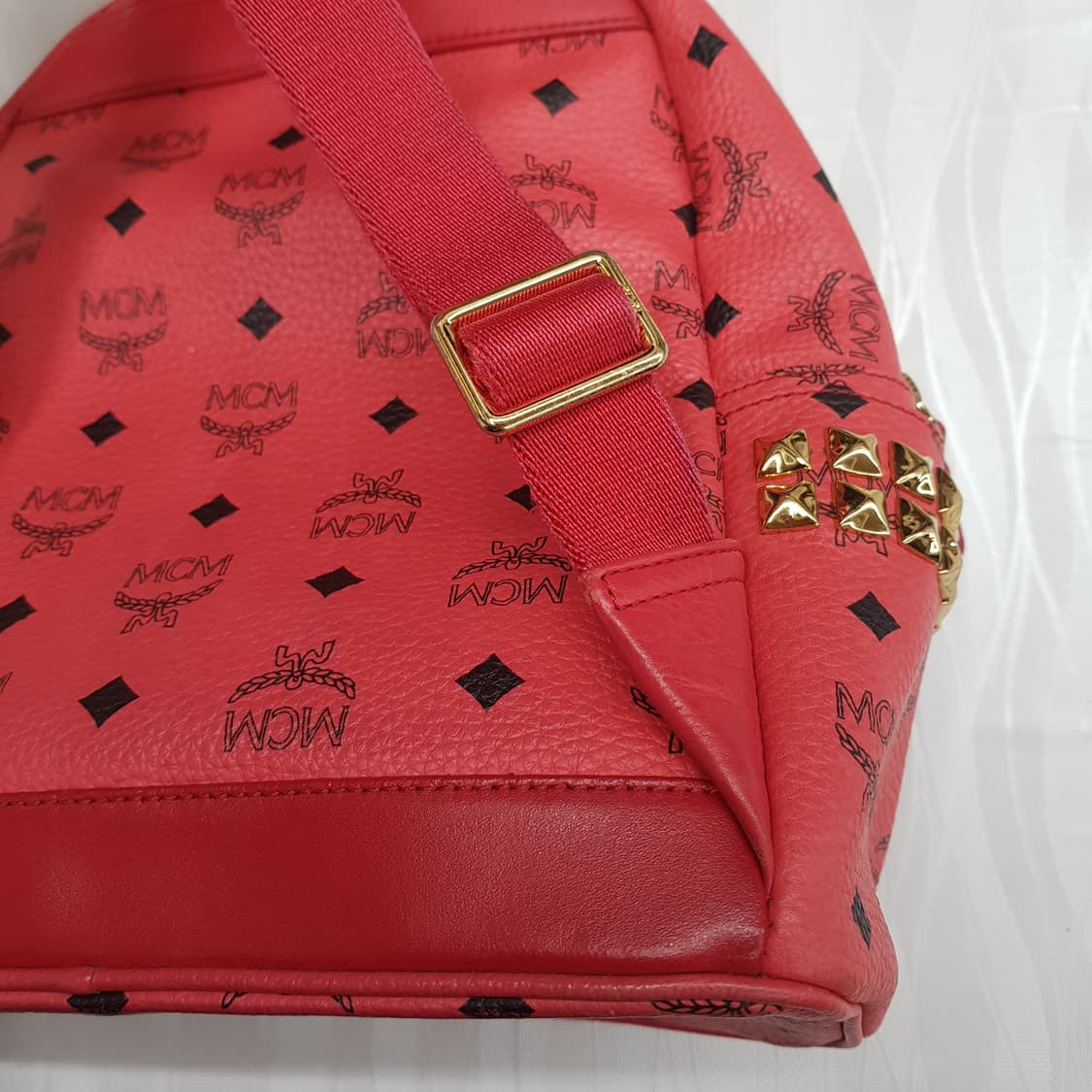 MCM 비세토스 스터드 백팩 상품이미지8
