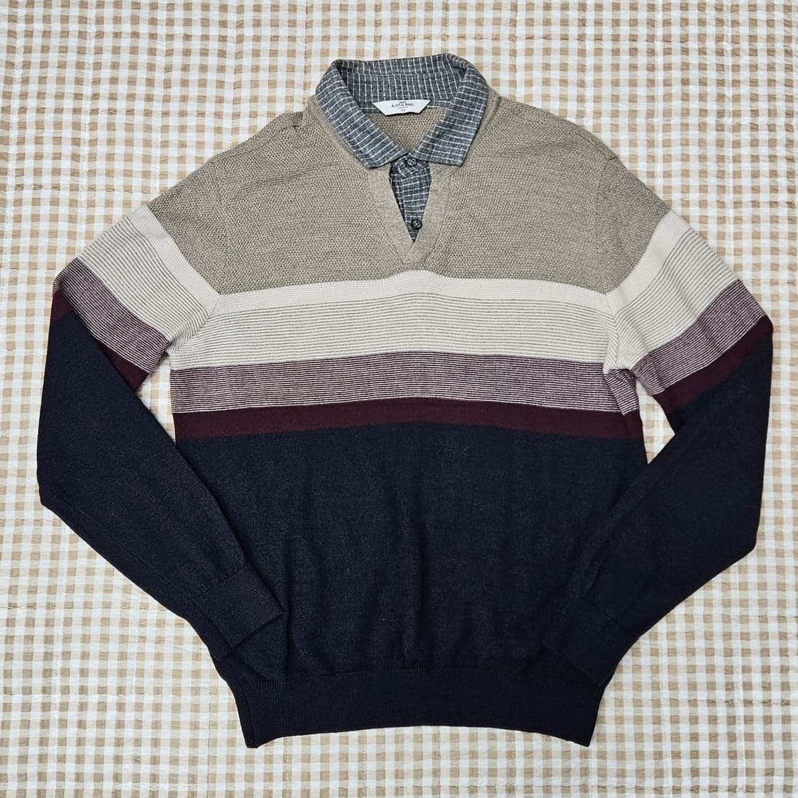 오스틴리드 니트 카라티 남자100 상품이미지1