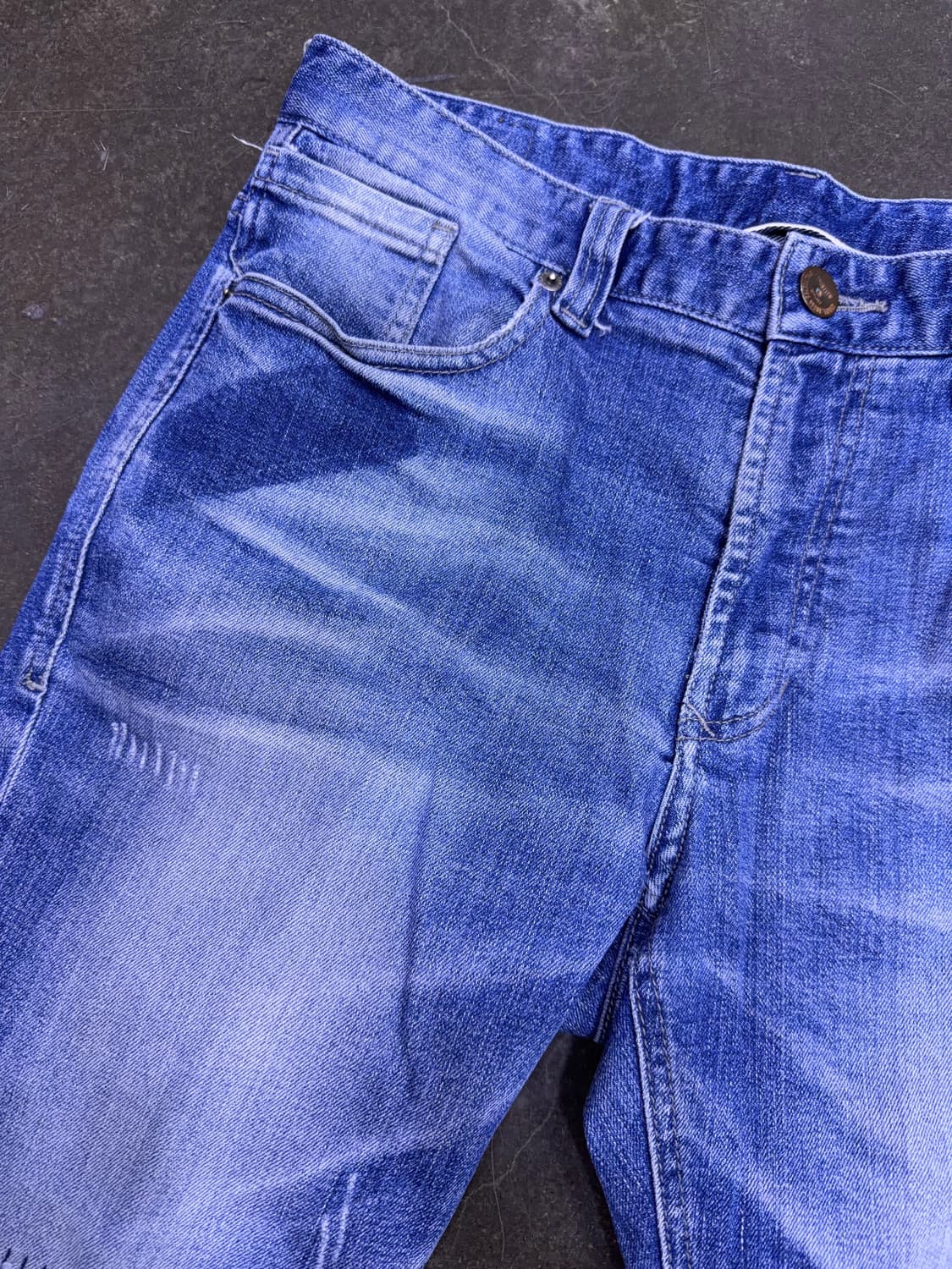 시리즈 힙스터 빈티지 워싱 데미지 청바지 데님팬츠 82(32) 상품이미지4