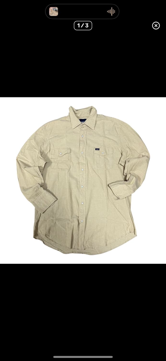 바배) 랭글러 90s 빈티지 웨스턴 셔츠 상품이미지1